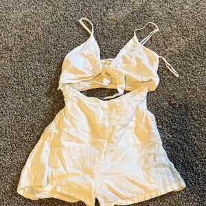 Garage Cream romper